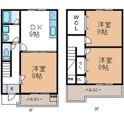 サンビヨーズ中北の物件間取画像